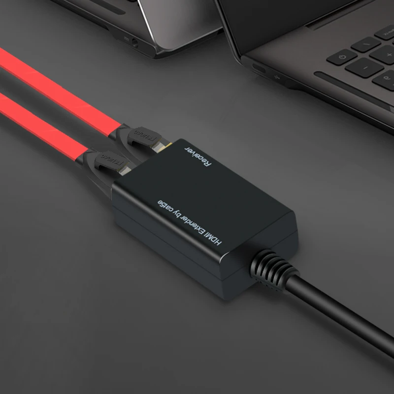 30 м HDMI удлинитель для RJ45 CAT5e CAT6 UTP LAN Ethernet Ретранслятор 1080P 3D до футов|Кабели HDMI| |