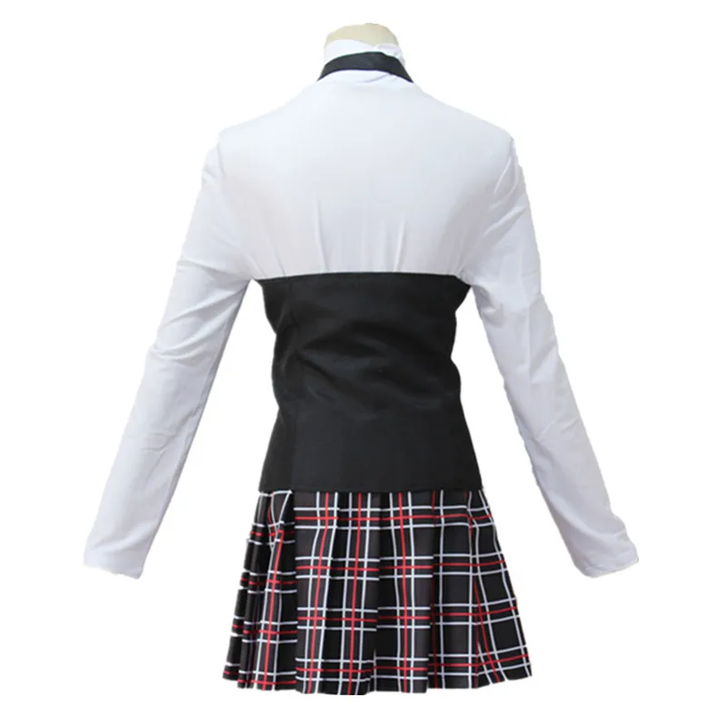 Game Persona 5 Cosplay P5 Makoto Niijima Costume Halloween Daily service school uniform Summer Lady Cartoon Vest T-shirt skirt |