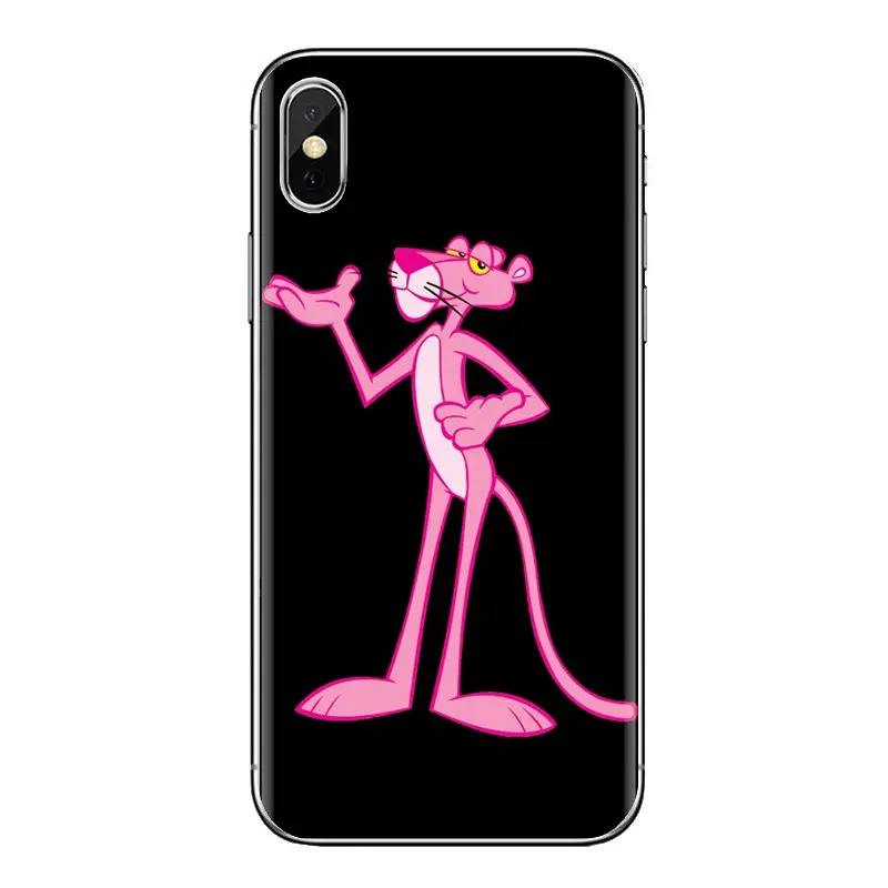 Корейская Розовая пантера Panthera Naughty TPU чехол для Xiao mi 4 5 5s 6 A1 A2 5X6X8 9 Lite SE Pro Max Mix 2 3 2S |