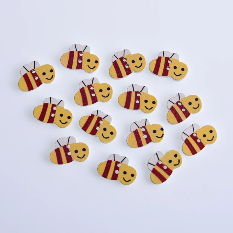 50 шт. деревянные пуговицы с двумя отверстиями для скрапбукинга|Пуговицы| |