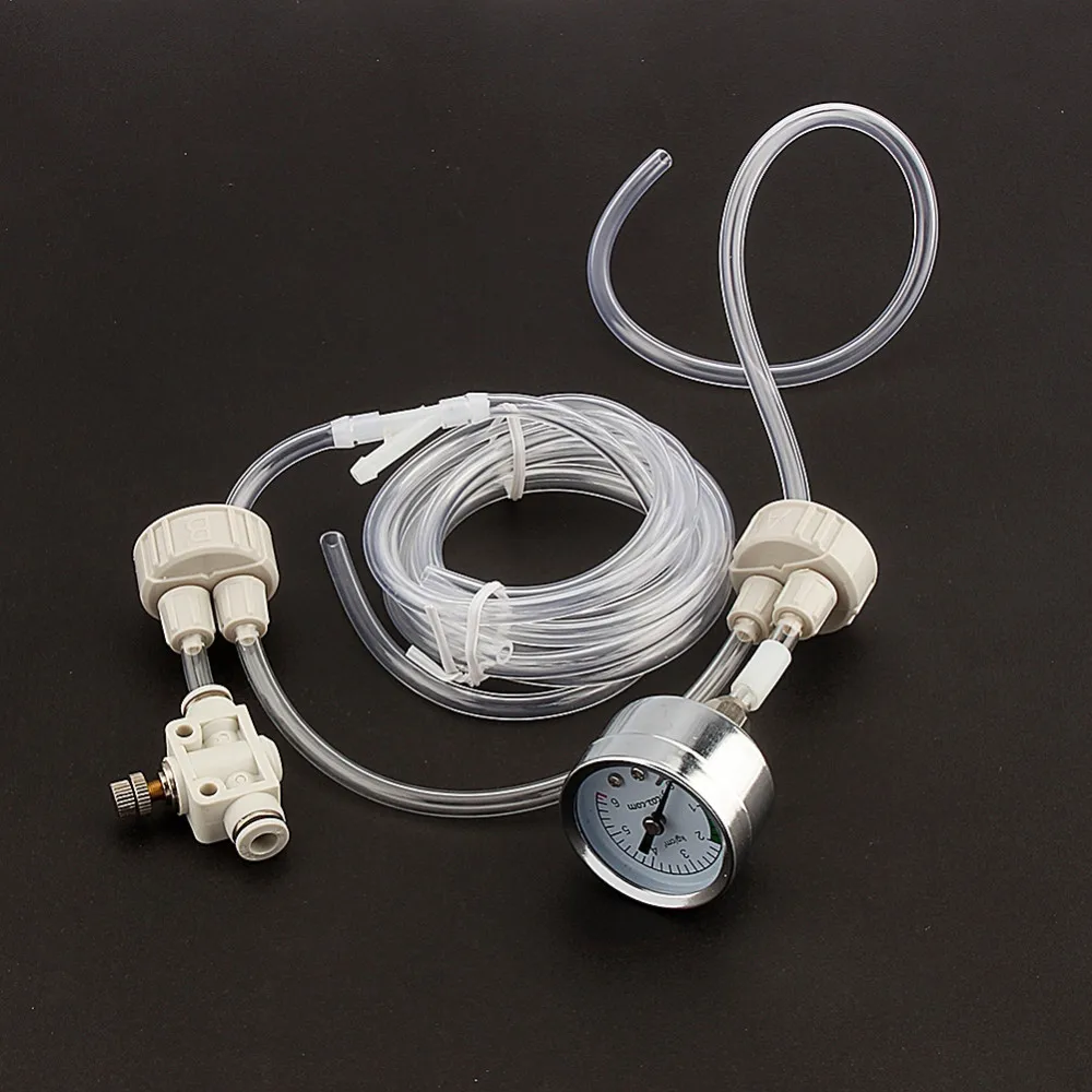 1 комплект генератор углекислого газа для аквариума система CO2 трубный клапан
