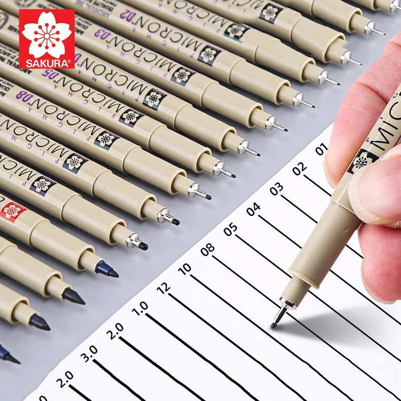 Fine Tip Drawing Pens