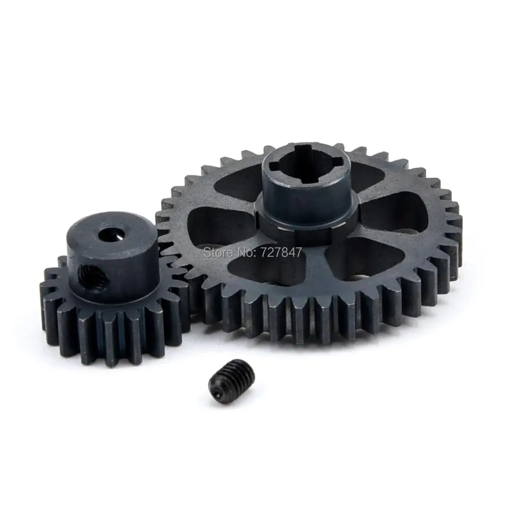 Запасные части для шестерни двигателя WLtoys RC 1/18 A959 A949 A969 A979 K929 38T стальная Металл Diff