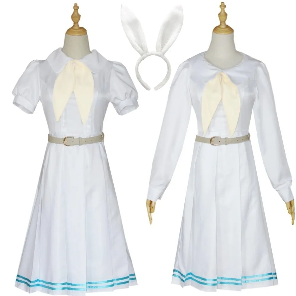 

Women Legoshi Bunny Rabbit JP Anime Character Dresses Halloween Cosplay Costumes Party Role Play Dress Up Outfit Carnival Suit
