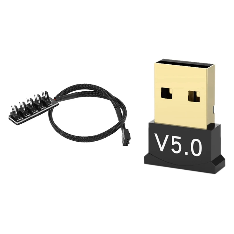 

Bluetooth Audio Receiver With Computer Case Fan Hub One Point Five Pwm Fan