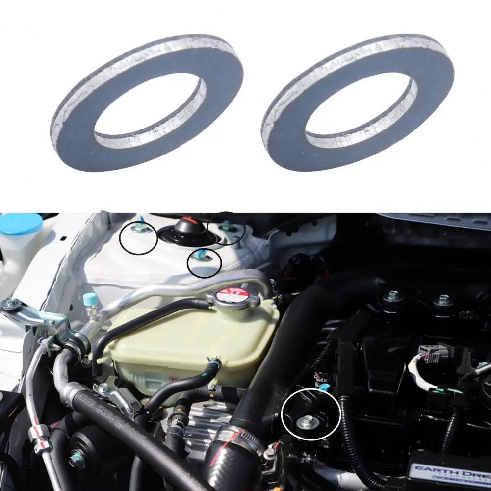 

10Pcs Oil Drain Plug Washers Gaskets Spare Parts 9043012031 9008043030 9008043037 for Toyota Car Accessories Auto Parts