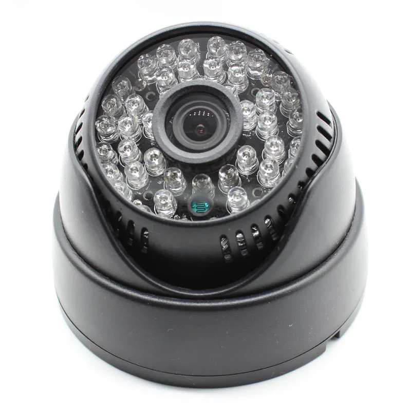 

x2pcs Plastic Dome Black HD 1080p 4in1 AHD TVI CVI CVBS 1920*1080 2mp CCTV Camera Security IR color 48Leds night vision