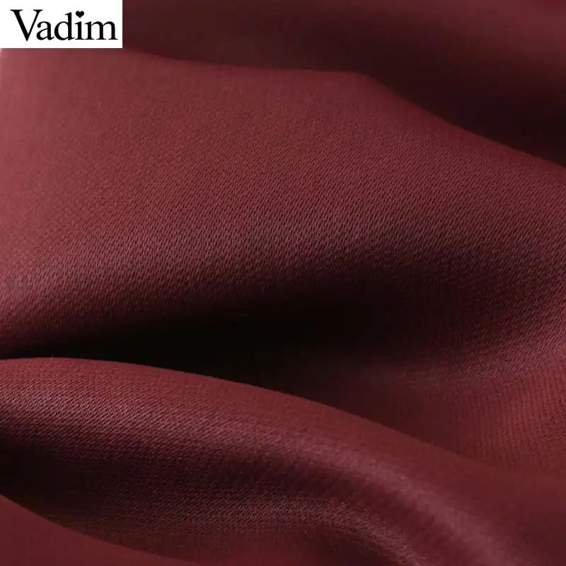 Женское асимметричное платье миди Vadim однотонное до середины икры с одним