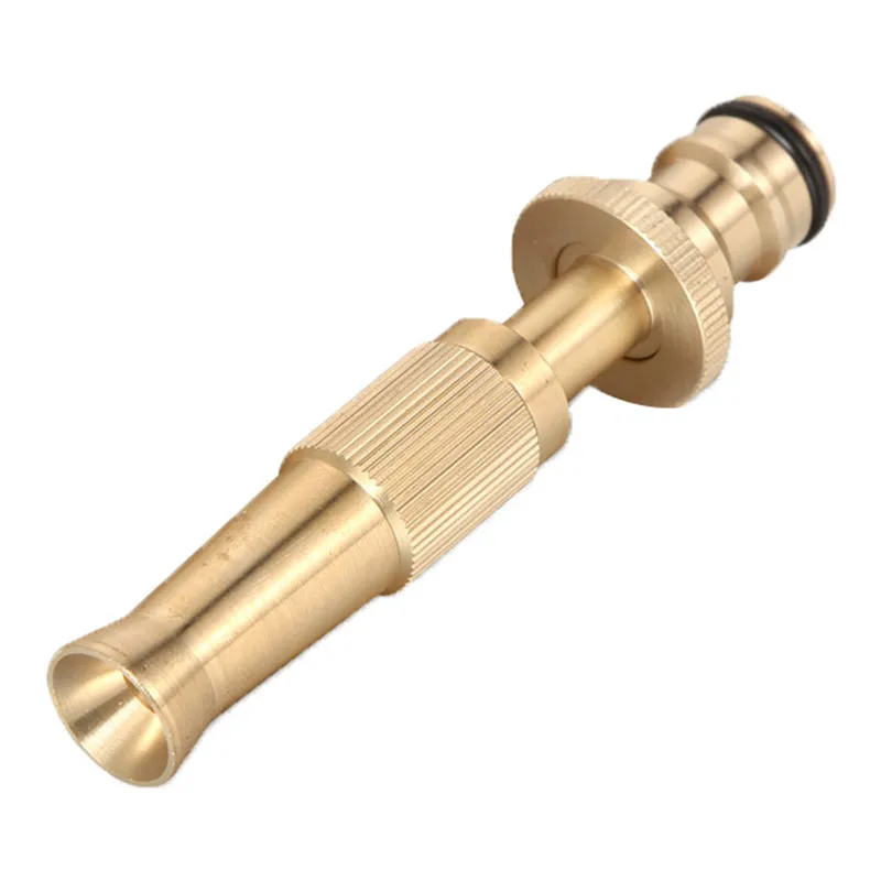 

Brass Water Gun Washing Spray Nozzle Garden Tools New Adjustable Watering Irrigation Water Sprayer Full Copper Garden Water