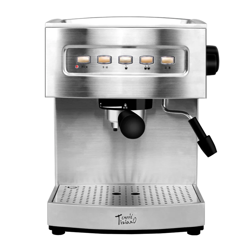 Полностью/Полуавтоматическая эспрессо-машина. Нержавеющая сталь 19 бар высокого