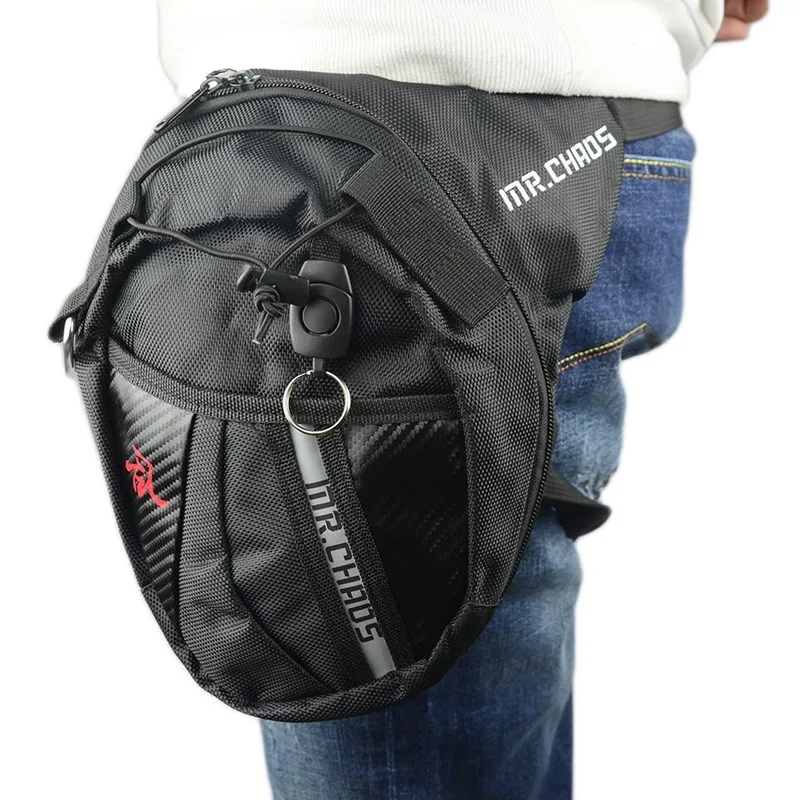 

Мотоциклетная сумка для бедер, забавная Водонепроницаемая мотоциклетная сумка, уличный Повседневный поясной кошелек, Черная