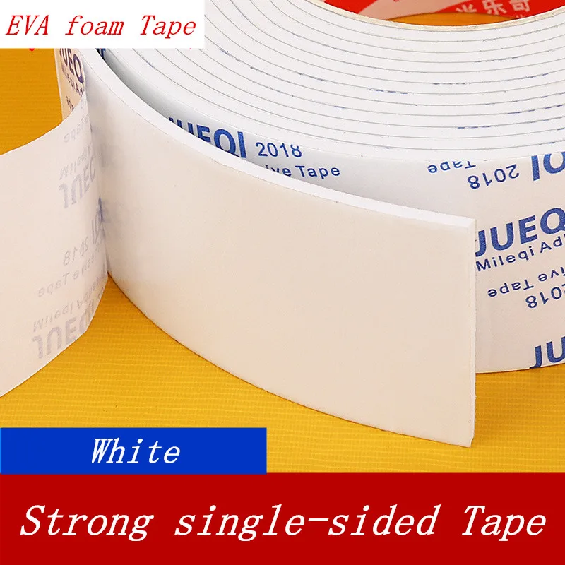 Эва односторонняя пенопластовая лента амортизирующая звукоизоляция клейкая