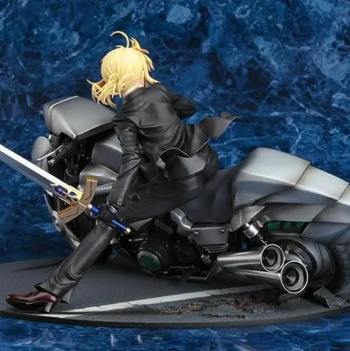 Мотоцикл Fate/Zero Saber в масштабе 1/8 Ver. ПВХ фигурка модель аниме игрушки Коллекционная