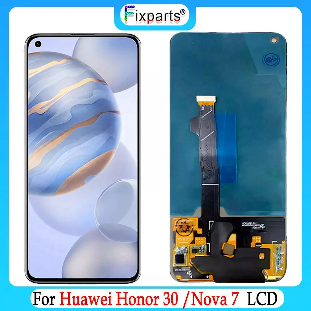 

6.53"Display For Huawei Honor 30 LCD Touch Screen Digitizer Assembly For Huawei Honor 30 LCD Nova 7 LCD display LCD