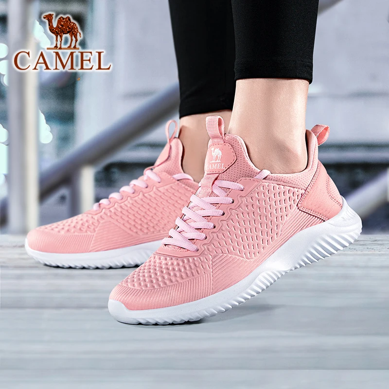 CAMEL Men Women Running Shoes Men's Sneakers Women's Sports Shoes Breathable Air Cushion Leisure Shoes Спортивные кроссовки