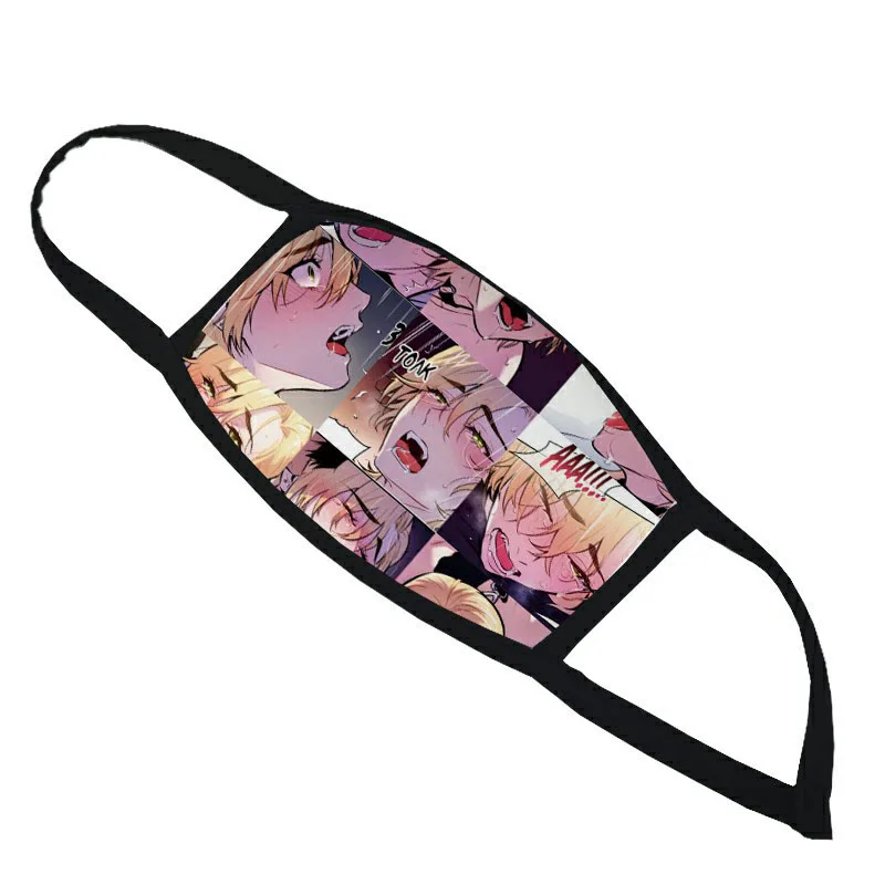 

Cartoon Cute A Hey Yan Sexy Mouth Cosplay Christmas Masks Girl Adult Face Protection Dust-Proof Street Sports Breathable Mask