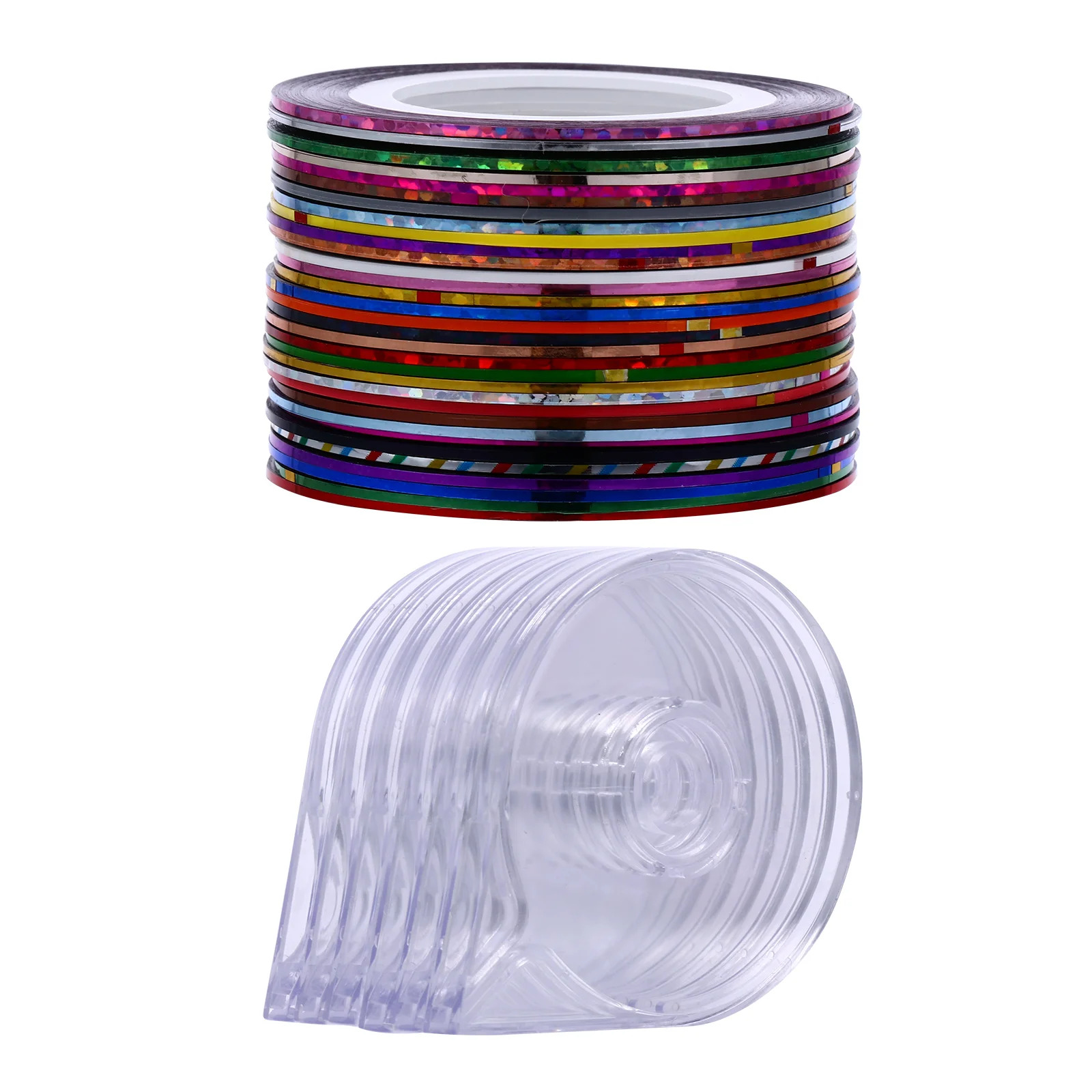 

1 набор лент для нейл-арта, ленты для маникюра с дозатором