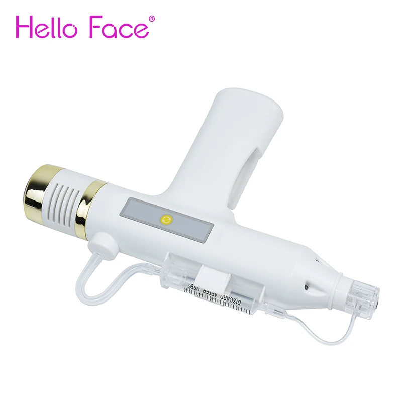 Нано Microneedling увлажняющий пистолет горячей и холодной инструмент лифтинга лица