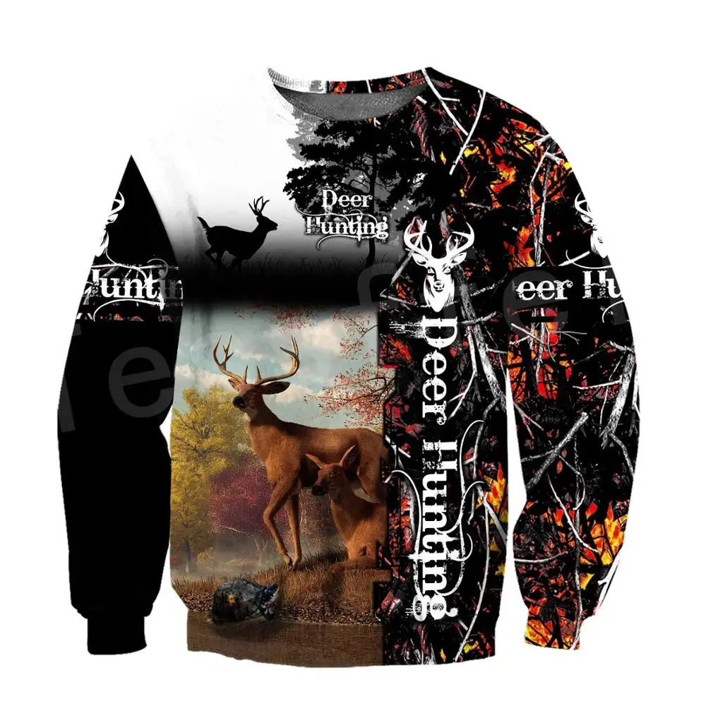 

Tessffel Deer Elk Bow Hunter Animal Hunting Camo Tattoo 3DPrint Men/Women Autumn Pullover NewFashion Streetwear Funny Hoodies 22