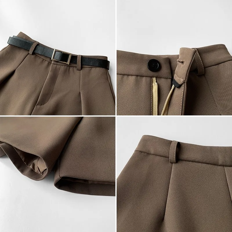 

Shorts Women Comfortable Loose High Waist Leisure Autumn Fashion All Match Korean Style Popular Solid Female Simple Trendy New