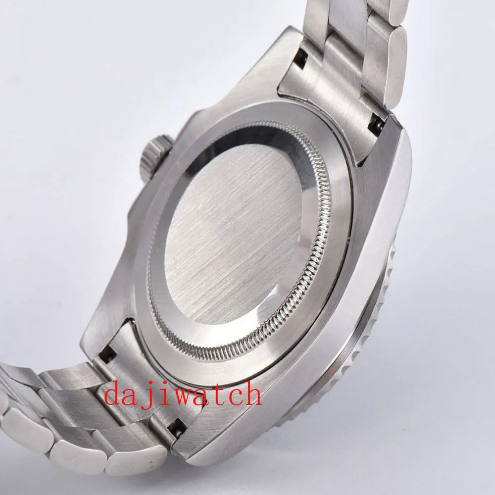 

Luxury brand sapphire crystal Bliger 40mm automatic mechanical men's watch clock luminous waterproof calendar watch men