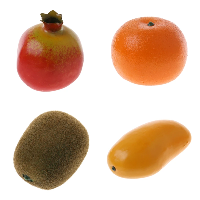 Реалистичный искусственный киви/гранат/апельсин/манго имитация фруктов фрукт