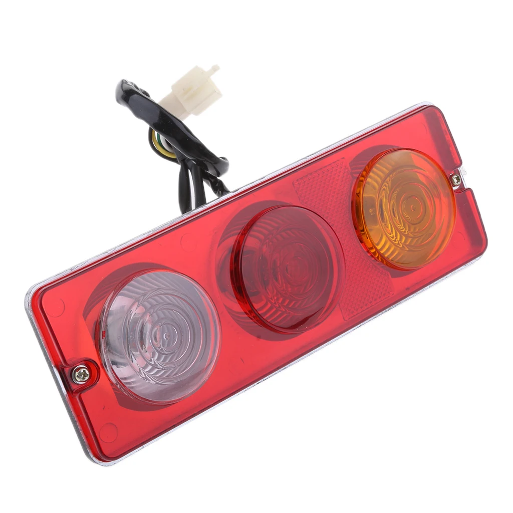 

LED Taillights Rear Brake Light Red For 150cc 250cc Go Kart ATV Buggy
