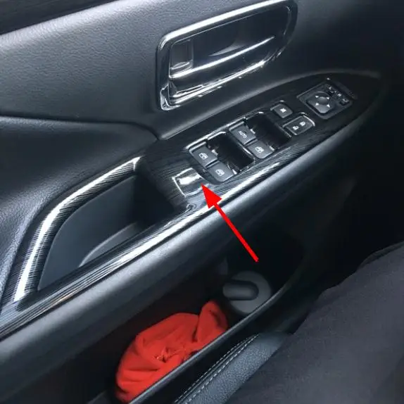 Накладки на подлокотник для Mitsubishi Outlander 2013-2019 хромированные ABS автомобильные