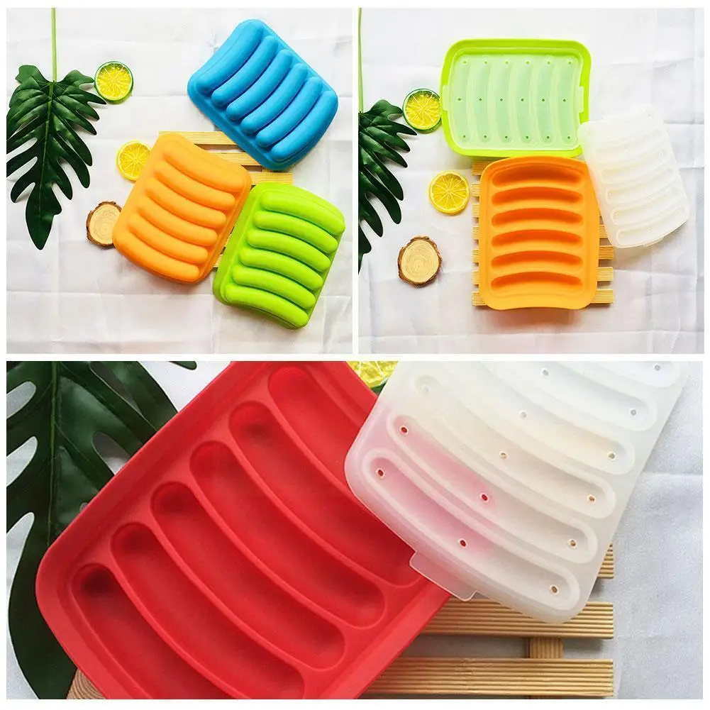 

Форма для самостоятельного приготовления ветчины, хот-дога, яйцо для выпечки, искусственная еда, Детская колбасная форма, силиконовая добав...