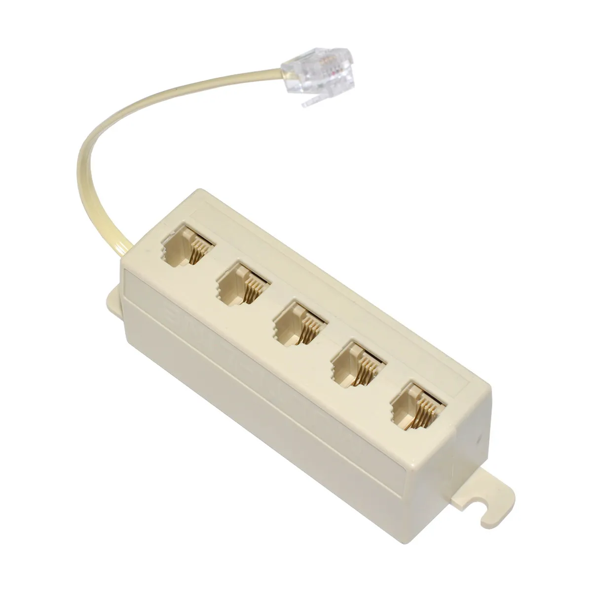 CY 5-сторонняя розетка 6P4C RJ12 RJ11 до 4-сторонняя телефонная линия стандартный адаптер
