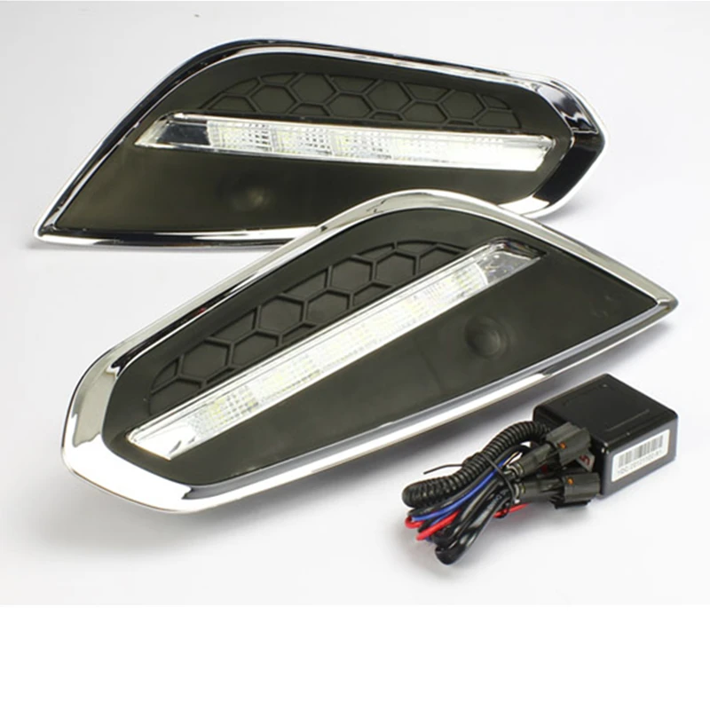 SNCN Led drl для Volvo S60 2010 ~ 2013 дневной ходовой светильник противотуманная фара