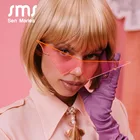 Солнцезащитные очки женские, большие, в крупной оправе, без оправы, в стиле панк, 2021, голубые, розовые, кошачий глаз