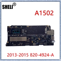 sheli for a1502 macbook pro retina 13logic board motherboard 820 4924 a 820 3476 a 820 3536 a 2013 2014 2015 i5 i7