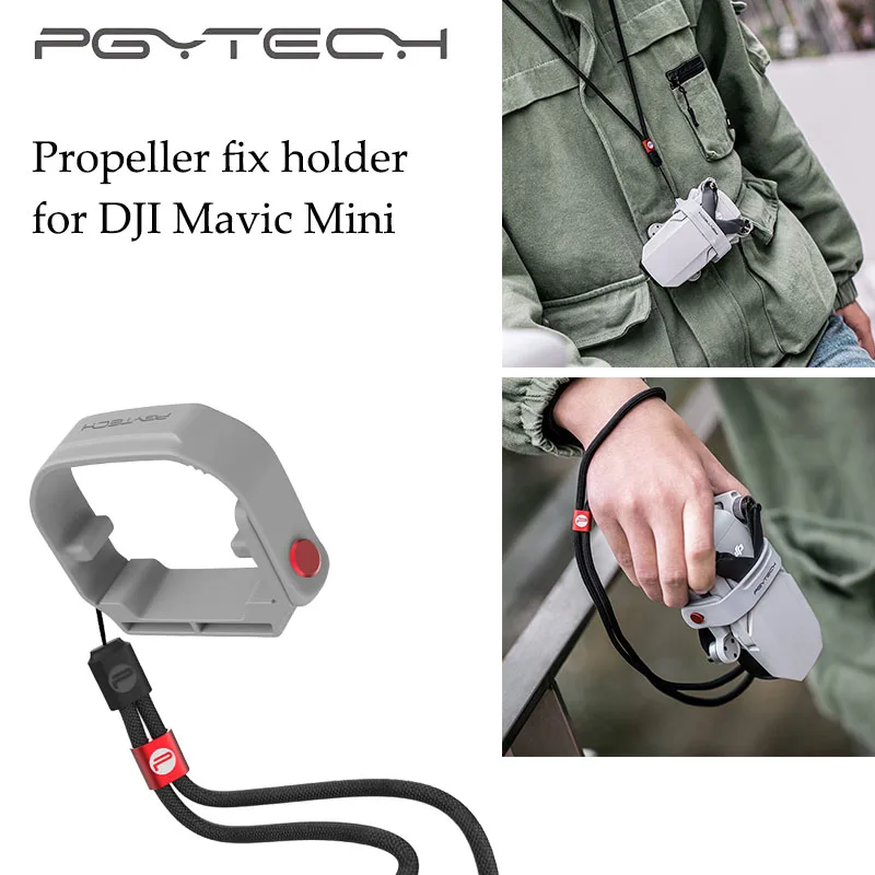 PGYTECH складной мягкий силиконовый Mavic Mini 2 держатель пропеллера Фиксатор с