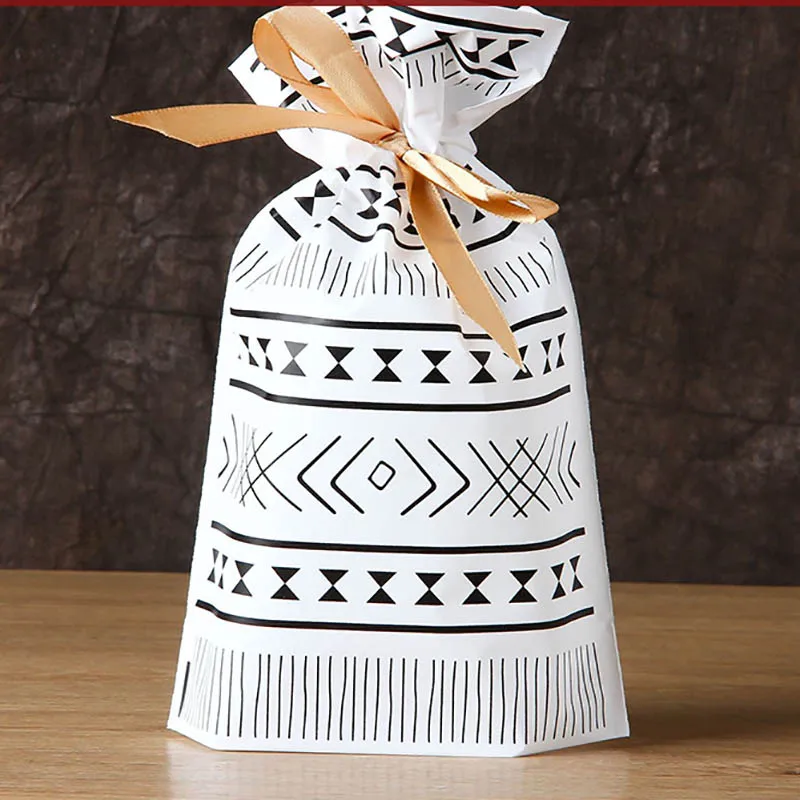 10 шт. пакеты для конфет выпечки печенья свадьбы дня рождения с ручной волнистой