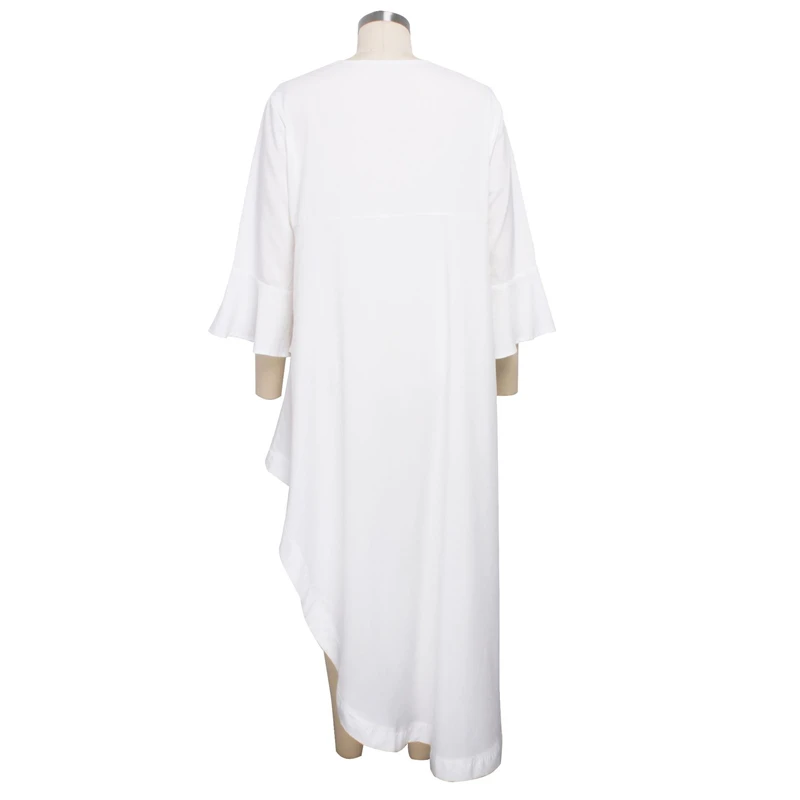 

Womens Top Short Sleeve V Neck Sexy Ladies Office Long Blouses High Waist White Blouse Plus Size Blouse Dropshipping Wholesale