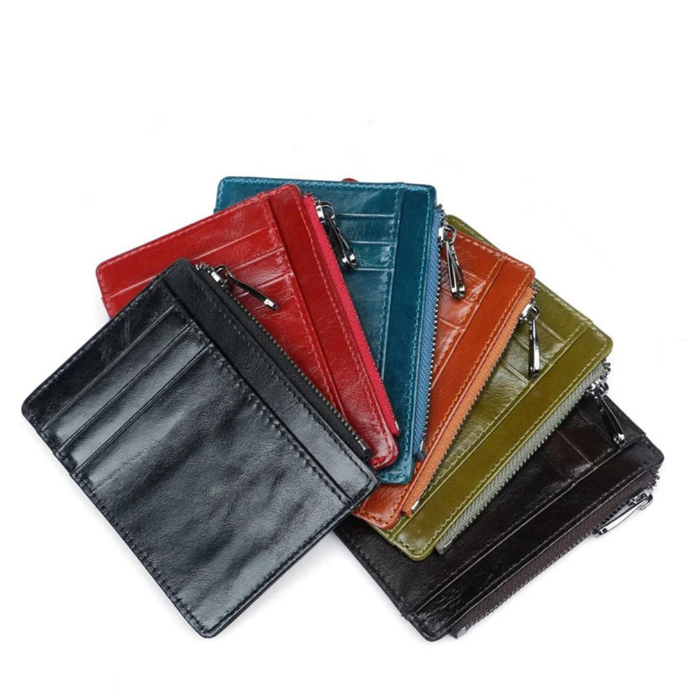 1 штука натуральная кожа Многофункциональный модный женский мужской кошелек