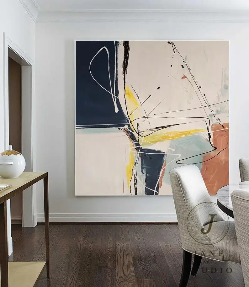 

Abstract Painting Canvas Abstract Original Painting Canvas Wall Art Large Acrylic Oil Painting Canvas Contemporary Painting