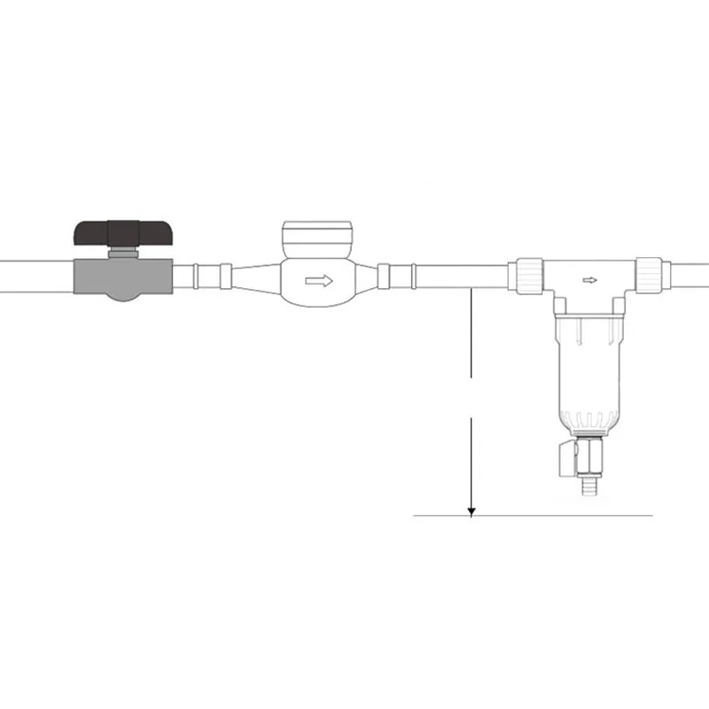 

1 Pc Mrosaa Wash Machine Pre-filter In Water Filter Backwash Water Purifier Silicon Phosphorus Crystal Faucet Purification Parts