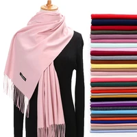 women winter scarf 2022 pure cashmere scarves thick neck warm headband hijab lady shawls wraps blanket pashmina female echarpe