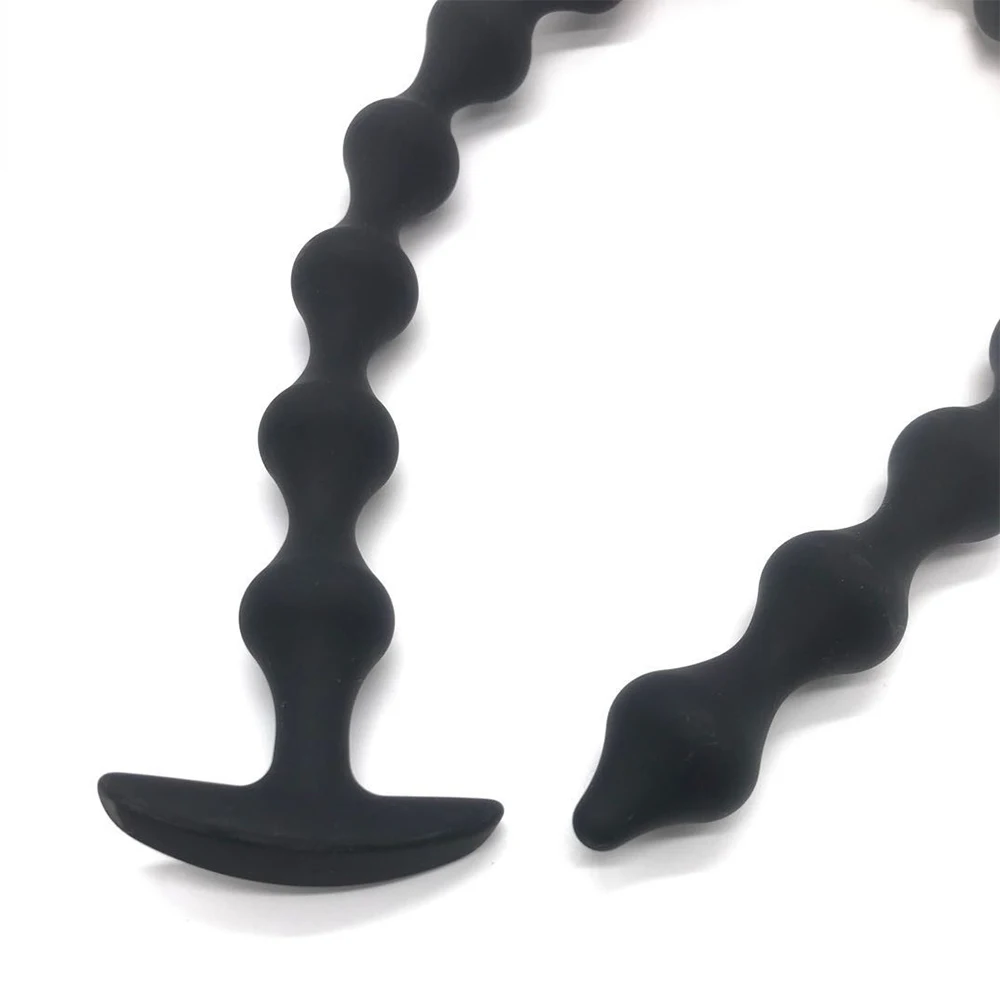 Супер длинные Силиконовые анальные бусы VETIRY Анальная пробка интимные игрушки