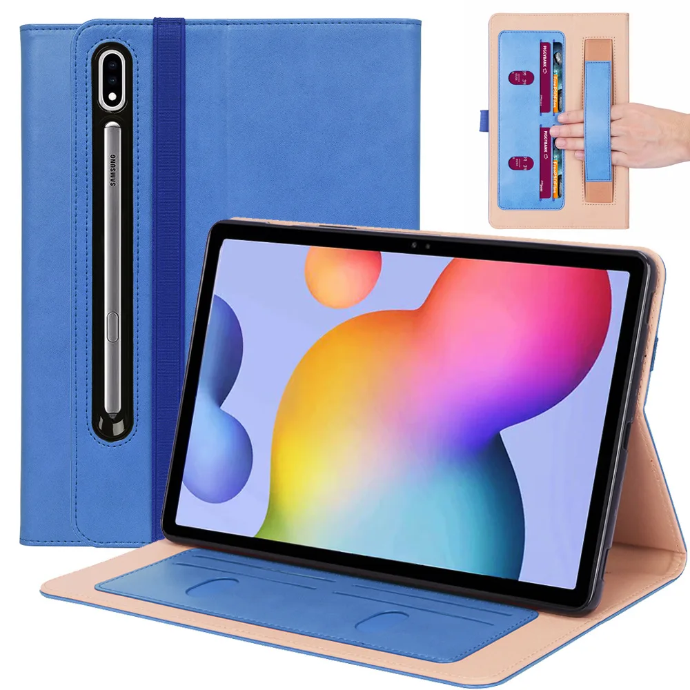 Чехол для Samsung Galaxy Tab S7 Plus 12 4 дюйма фотосессия 2020 чехол кошелек Складной флип