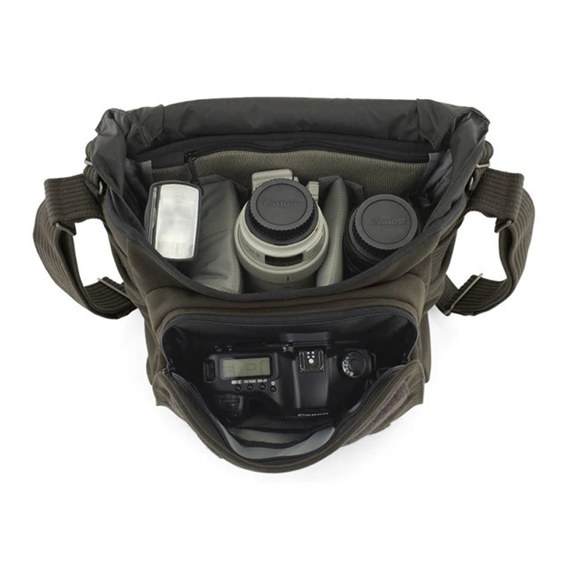 Оригинальная сумка мессенджер Lowepro Pro 180 AW для DSLR камеры фото слинг через плечо со
