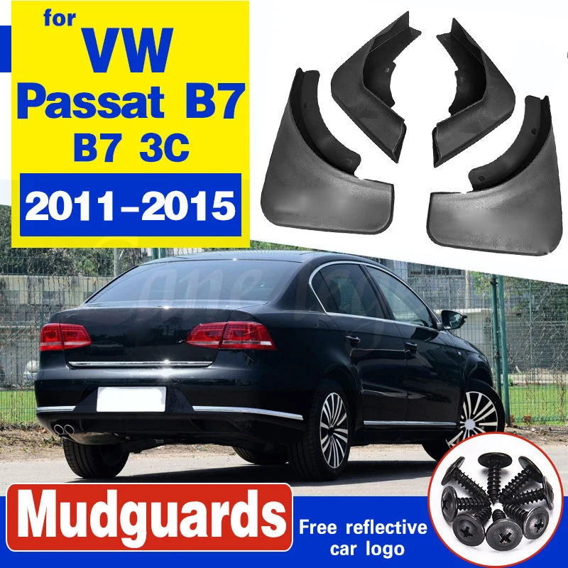 Переднее и заднее Брызговики для Volkswagen VW Passat B7 2011 2012 2013 2015 3C брызговик брызговики