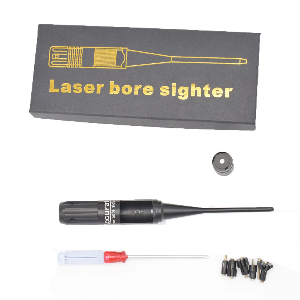 Набор для лазерного прицела прицел с зеленой точкой калибр от 22 до 50 | Спорт и