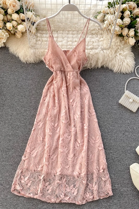 Весна 2020 женское шикарное сказочное милое кружевное длинное сексуальное платье