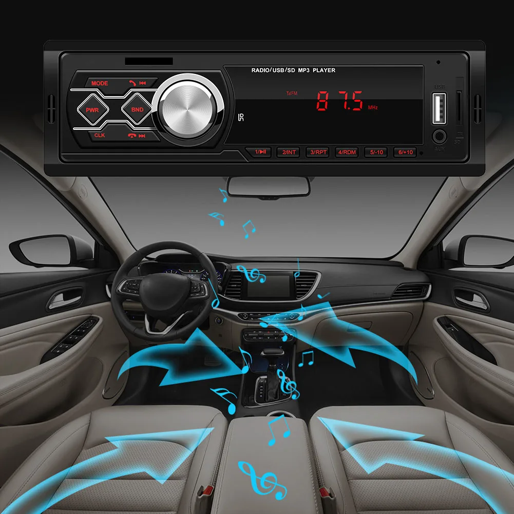 Коробка стерео центр управления грузовик с динамиком цифровой дисплей Музыка