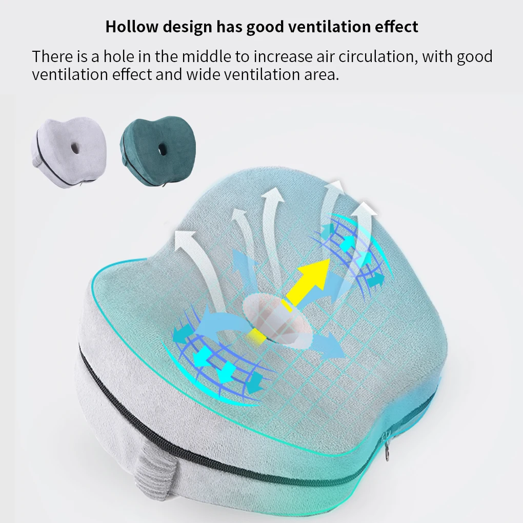

Yoga Leg Pillow Leg Positioner Pillow Foam Bed Knee Support Pillow Household Bed Hip Relieve Pain Side Sleeping Cushion