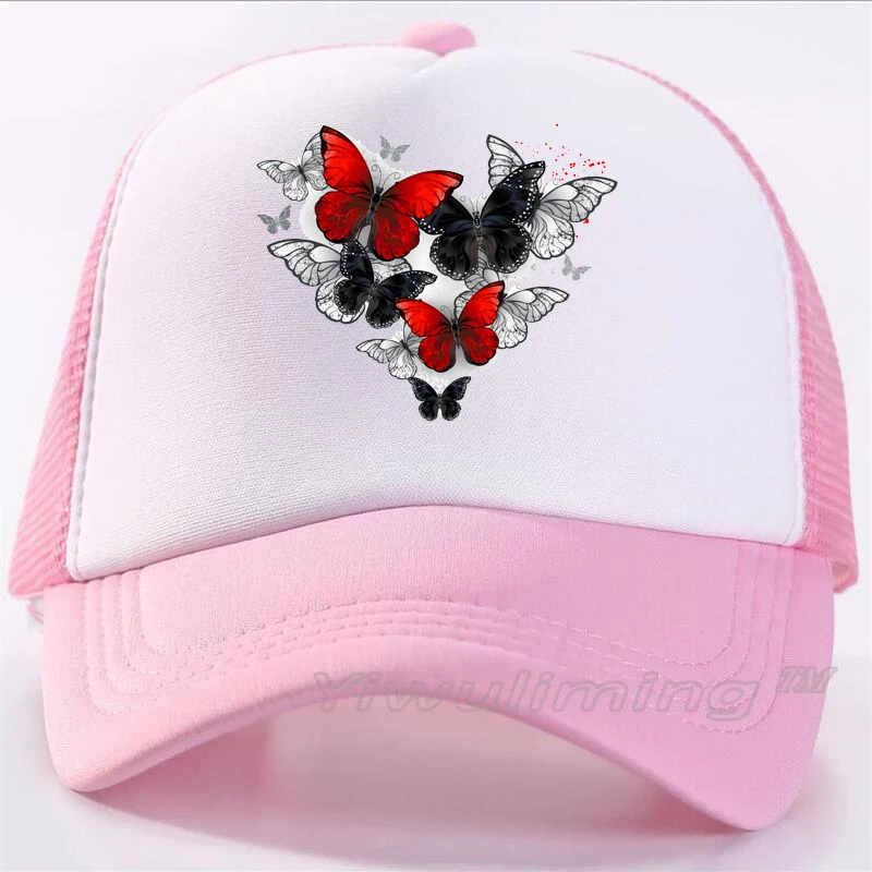 

Man Woman Butterfly Hat Fisherman Hat Folded Spring Summer Hat Cool Fashion Cycling Hunting Hat