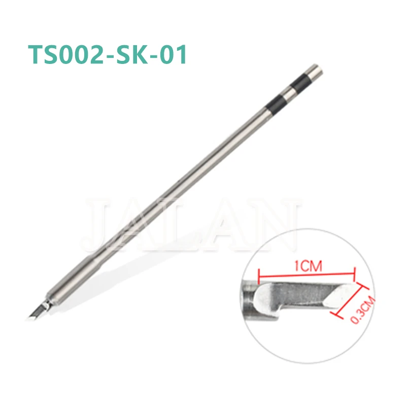 

TSS02 Lead Free Solder Iron Tip I J K SK 1C 2C 3C 0.8K Handle Soldering Pen QUICK TS1200A Use Welding Head Tool Phone Repair